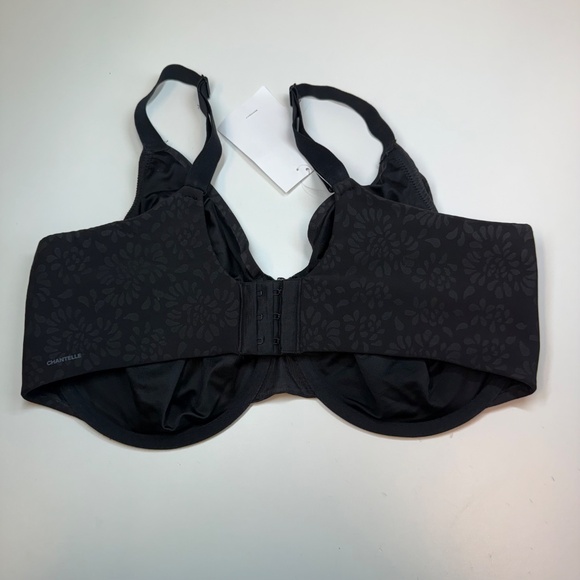 Chantelle Comfort Chic Back Shaping Minimizer Bra Black 38DDDD - Picture 4 of 8